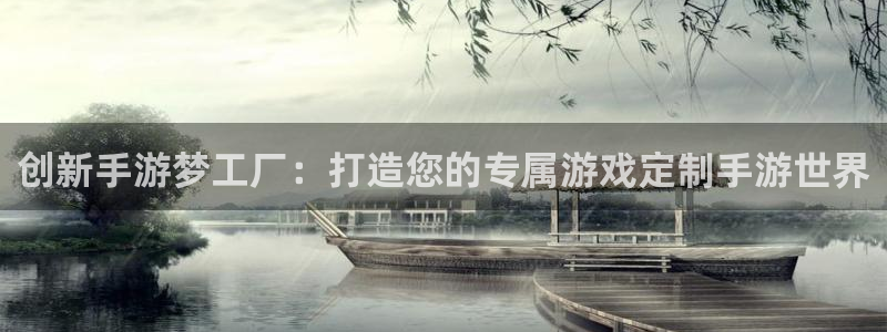 庄闲游戏怎么样：创新手游梦工厂：打造您的专属游戏定制手游世界