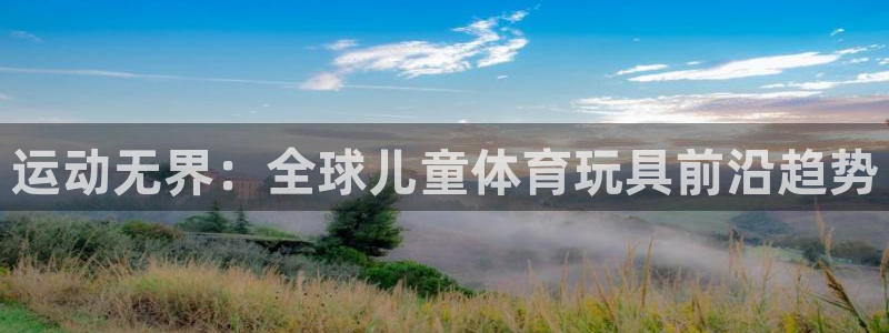 必一运动体育官网入口：运动无界：全球儿童体育玩具前沿趋势